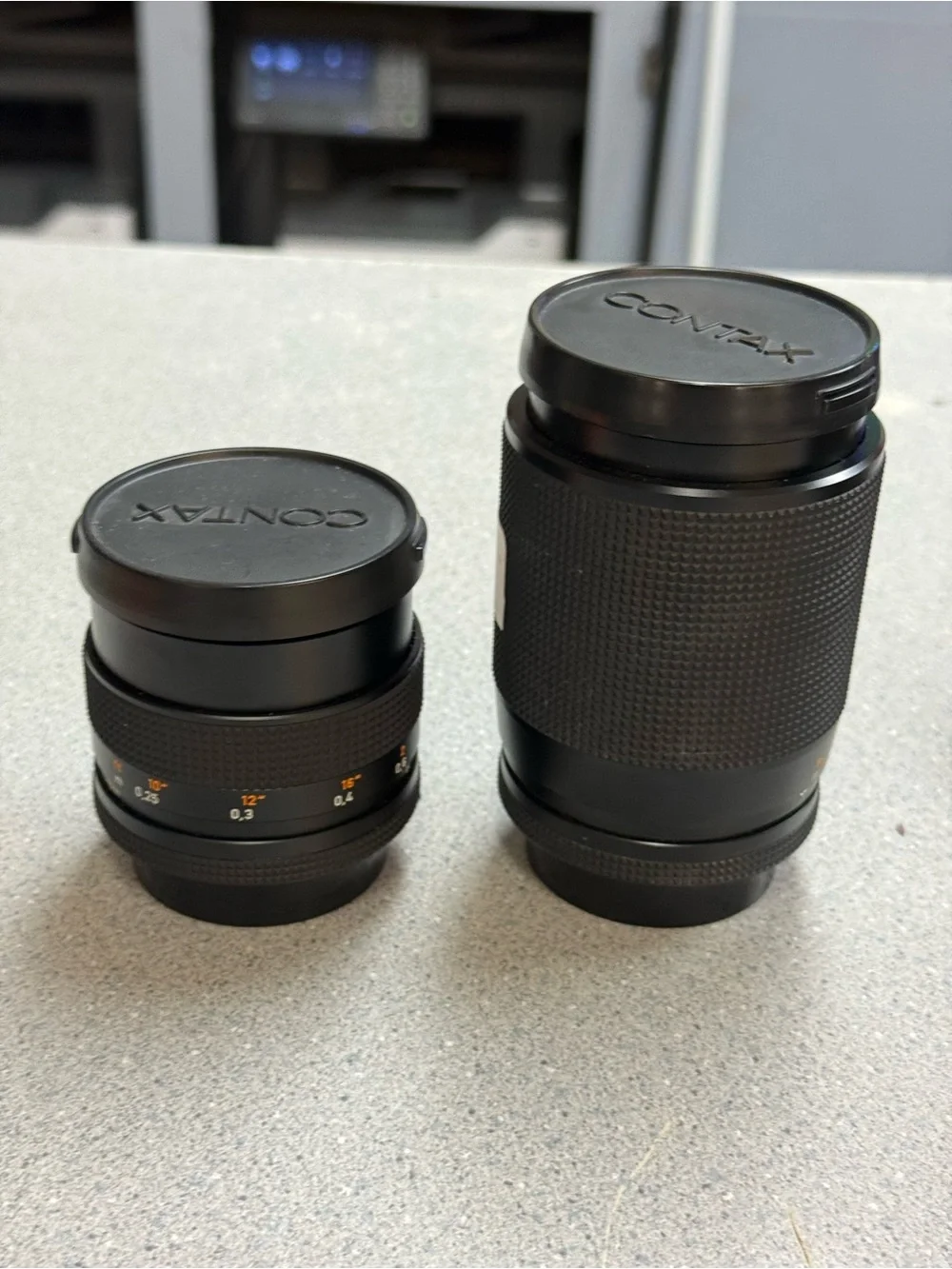 CONTAX ZEISS LENS SET! 40-80 3.5 telephoto, 28mm 2.8 prime portrait wedding